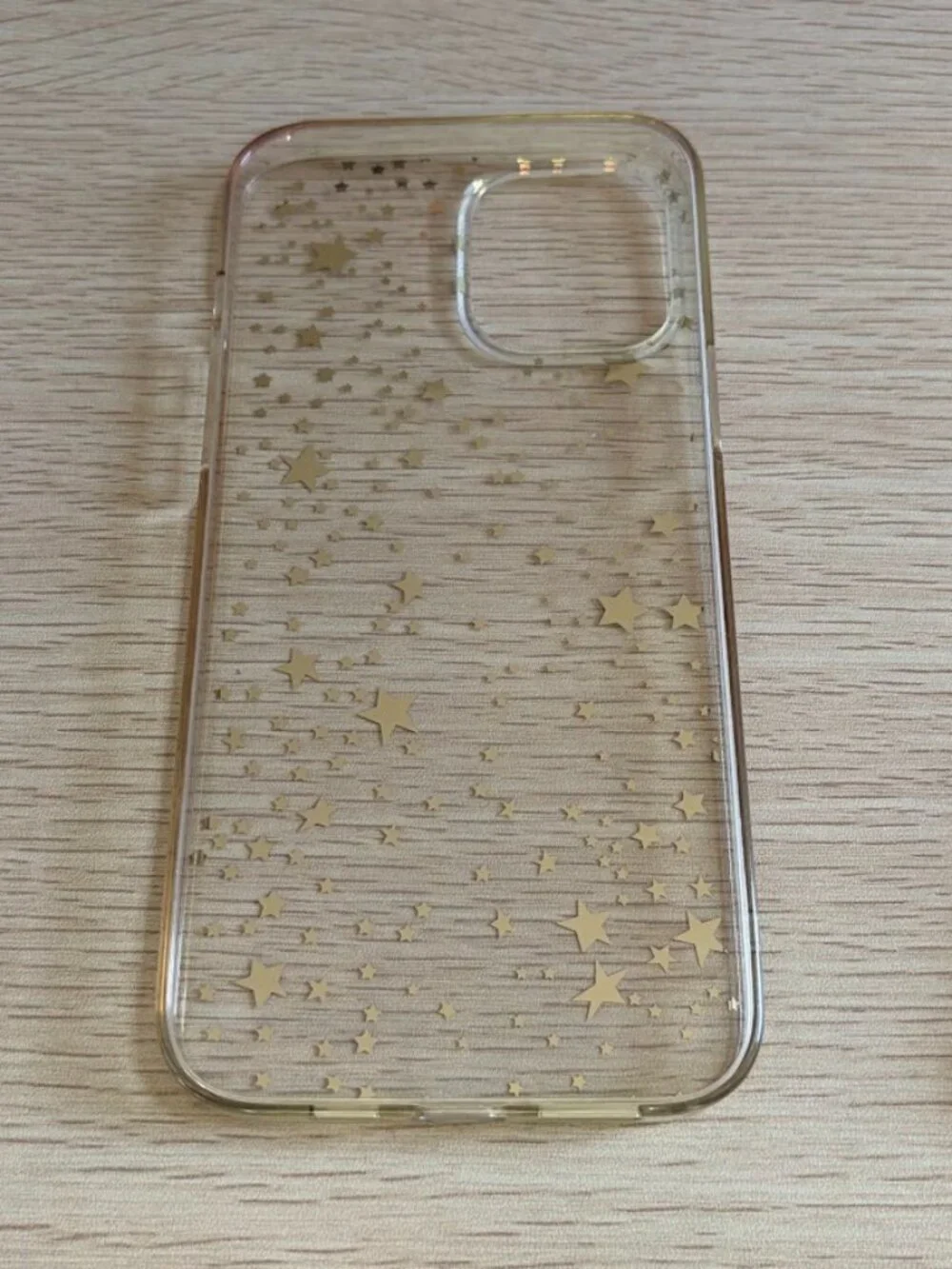 4 for $12 Gold Star Clear iPhone 12 Pro Max Case